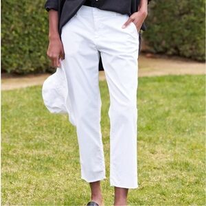Frank & Eileen Wicklow Pants White Chino Size 0